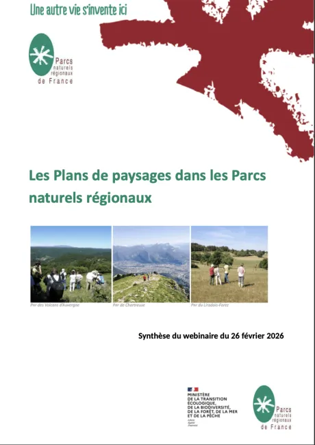 Compte-rendu webinaire du 26.2.26 sur La plus-value d'1 plan de paysage dans un Parc naturel régional