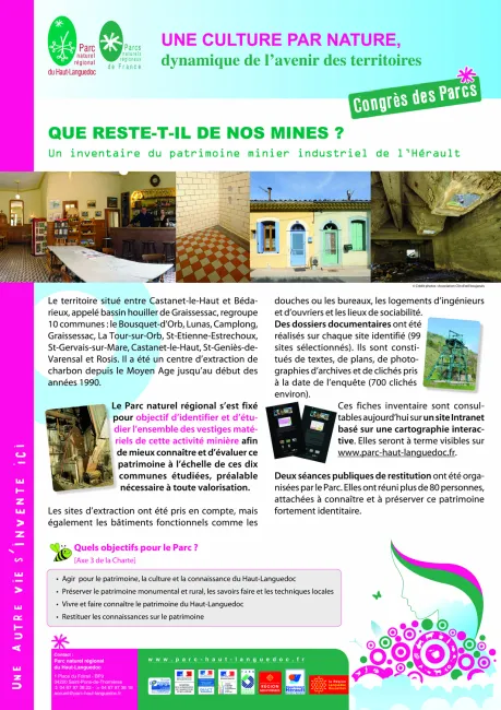 Que reste-t-il de nos mines ?
