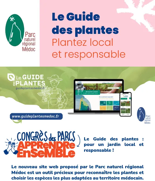 Médoc : le Guide des plantes, plantez local et responsable