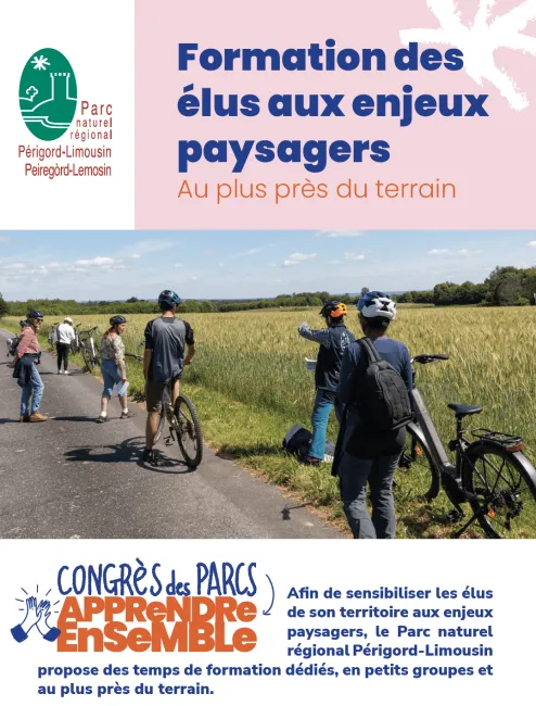 Périgord-Limousin : formations des élus aux enjeux paysagers, au plus près du terrain