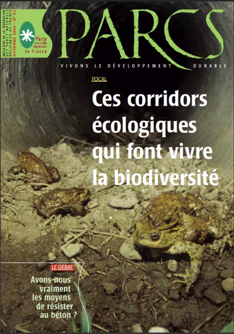 Revue Parcs n° 53. Ces corridors écologiques qui font vivre la biodiversité
