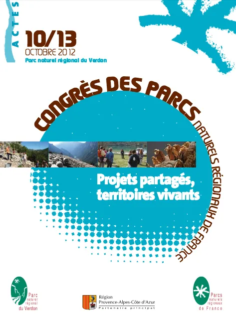 Affiche du Congrès des Parcs 2012