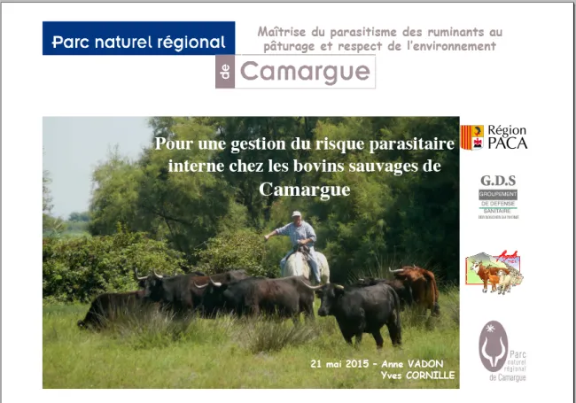 Maîtrise du parasitisme des ruminants au paturage et respect de l'environnement