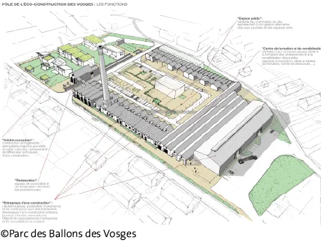 Pôle de l 'Eco-Construction des Vosges (PECV)