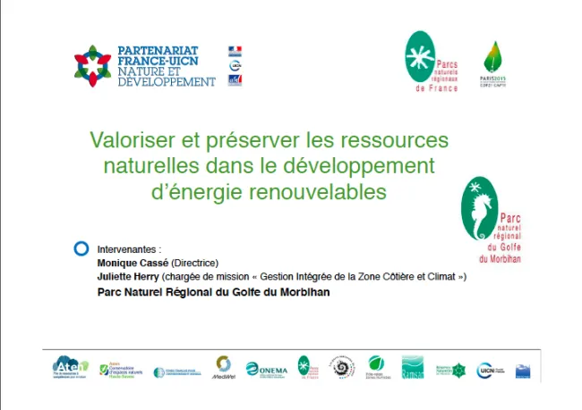 Valoriser et préserver les ressources naturelles dans le développement d’énergie renouvelables