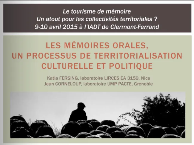 Collecte de la mémoire orale du village de Roquefort au PNR Grands Causses