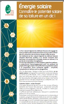 ENERGIE SOLAIRE - CONNAITRE LE POTENTIEL SOLAIRE DE SA TOITURE EN UN CLIC !