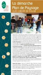 LA DEMARCHE PLAN DE PAYSAGE - OUTIL COLLECTIF DE TRAVAIL