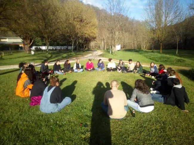 Atelier Hors les murs - Parc des Pyrénées Ariégeoises -  Habiter le centre ancien - 2019