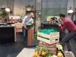 Sur le tournage d Top Chef et de l'émission sur le Cresson avec M6 et le Parc du Gatinais