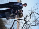Visite de Michaël Weber et Eric Brua dans le Parc naturel régional de Camargue avec le Président du Parc, Patrick de Carolis