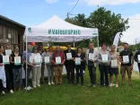 Prestataires touristiques présents lors de la conférence de presse pour le lancement de la saison dans le Marais poitevin