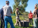 formation agro-écologie au Jardin partagé de Bédoin