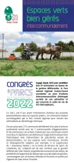 Espaces verts bien gérés intercommunalement