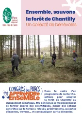 Oise pays de France : ensemble, sauvons la forêt de Chantilly, un collectif de bénévoles