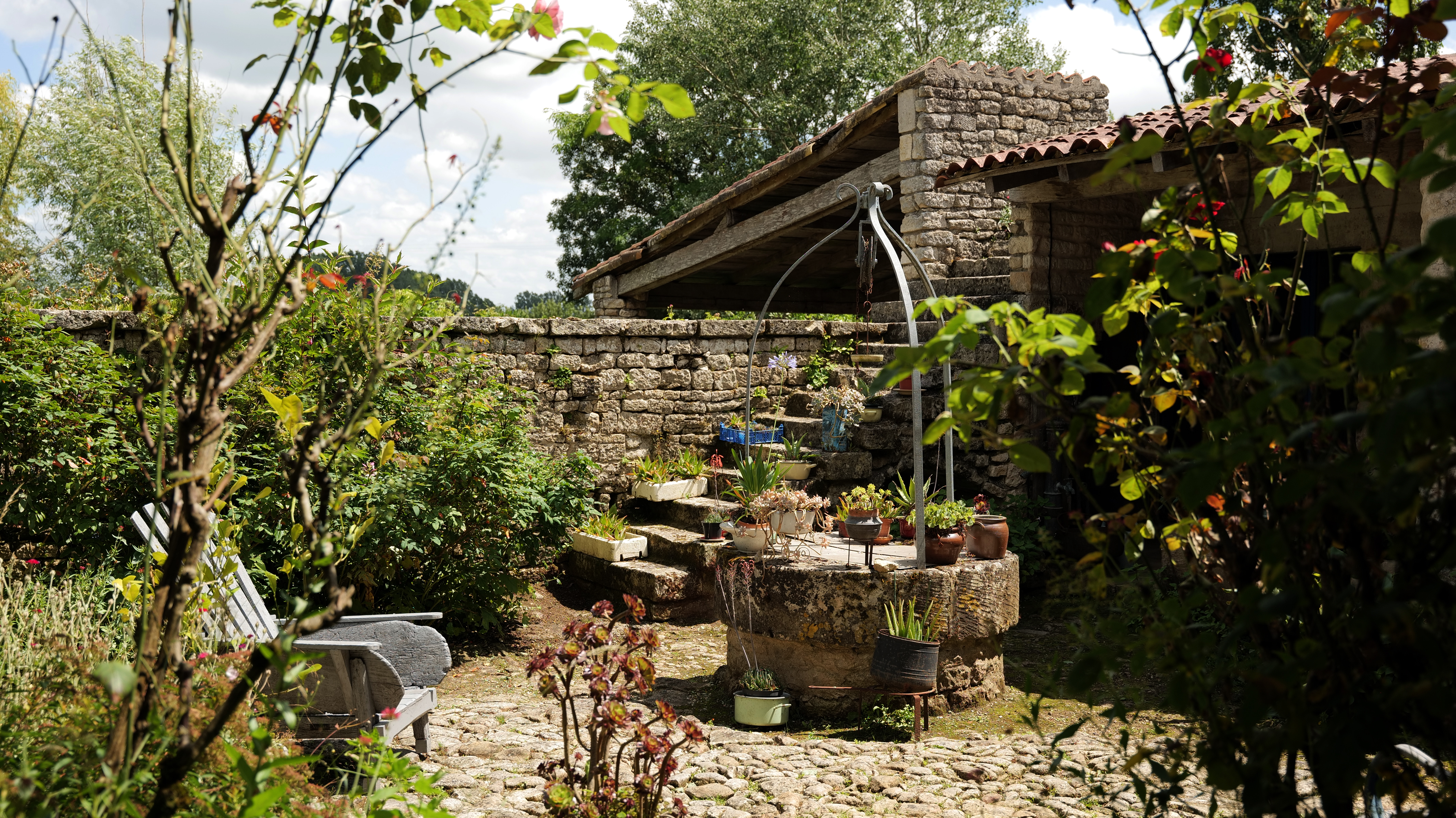 Le hameau de Sainte Mégrine