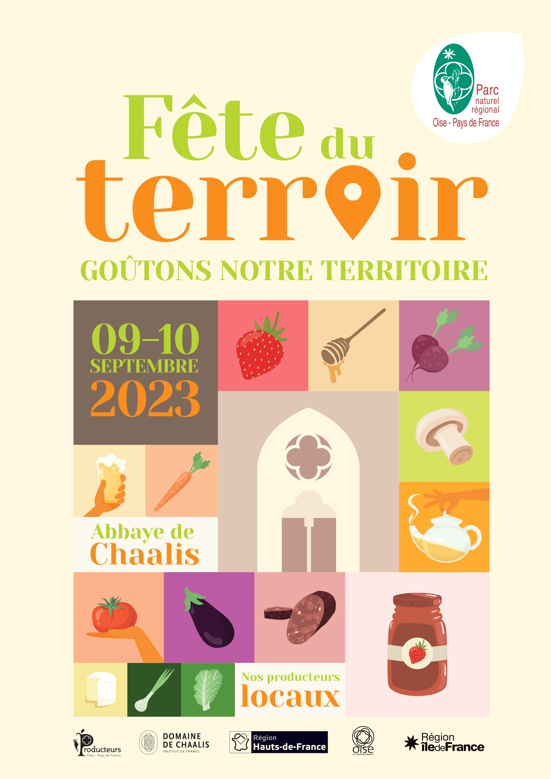 Affiche Fëte du Terroir