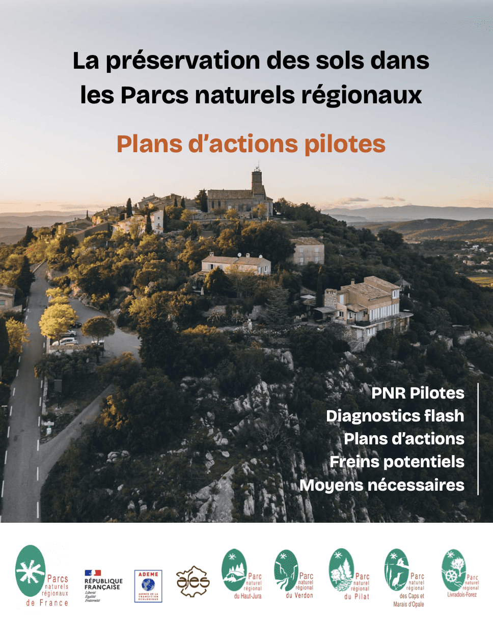 Étude sur la préservation des sols au sein des Parcs naturels régionaux de France