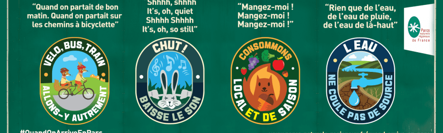 Quand on arrive en Parc , nouveaux visuels 2023