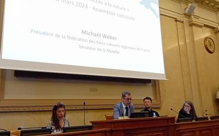 Colloque « Accès à la nature », intervention Michaël Weber 28 mars 2024