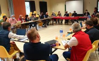 Séminaire des directeurs des PNRs sept 21 dans le PNR des Pyrénées catalanes