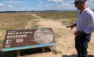 Le directeur de l'aire protégée de Laguna de Rocha