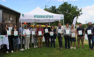 Prestataires touristiques présents lors de la conférence de presse pour le lancement de la saison dans le Marais poitevin