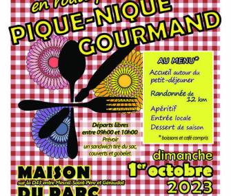 Affiche Pique-nique gourmand 2023