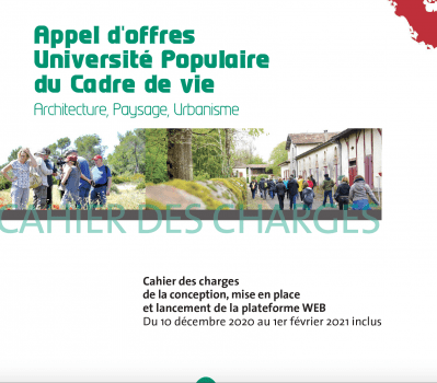 L’université Populaire du cadre de vie sur l’aire de lancement