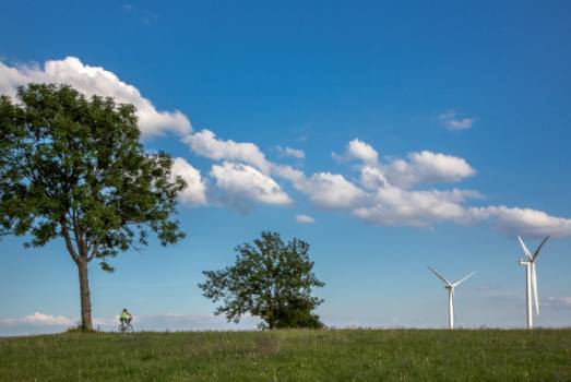 Éolienne à Delhingen