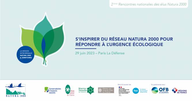 Bannière rencontres nationales des élus N2000 2023