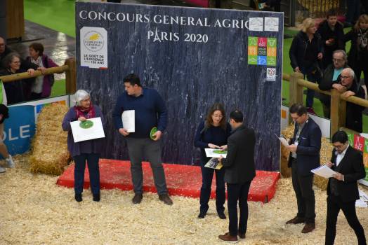 Remise des Prix Concours des Pratiques Agro-écologiques 2020 au SIA2020