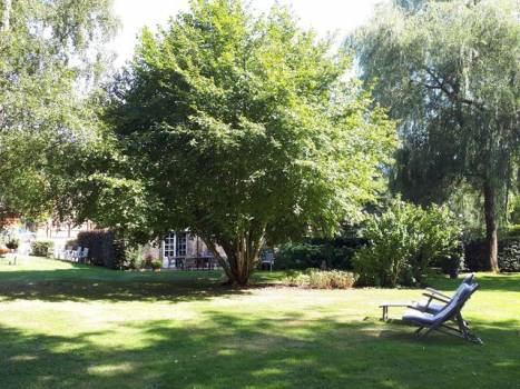 Le Moulin de Sévoux depuis son jardin