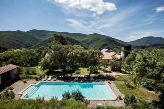 Piscine Château de Colombières ©Olivier Octobre