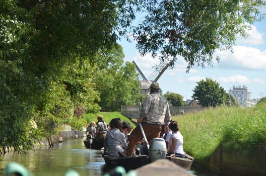 balade sur le marais audomarois en barque traditionnelle