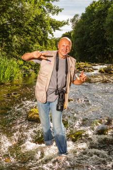 Fabrice André, Guide nature photographe / Photo : PnrL/Didier Protin