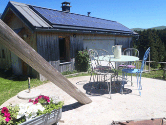 Refuge des Adrets en été