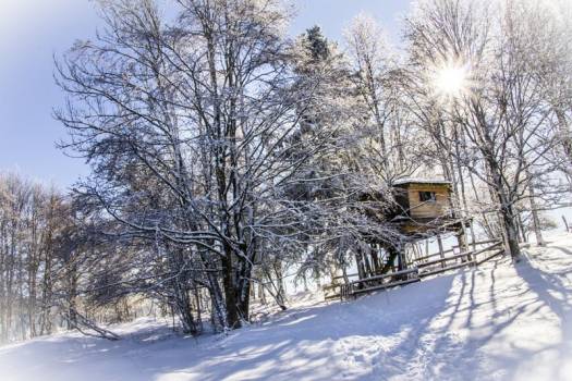 Les Loges du Coinchet en hiver