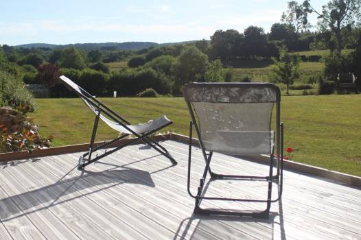 terrasse de la Volière de Montigois