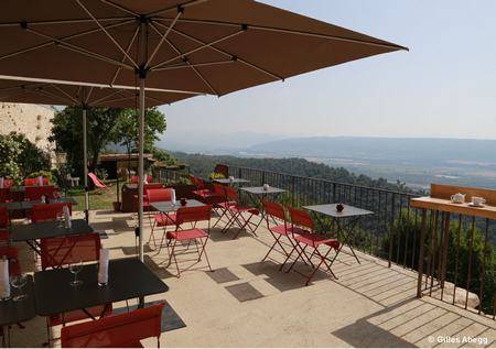 Bistrot La terrasse de Lurs PNR Luberon