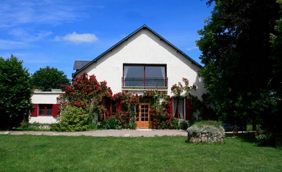 La Maison des Roseaux vue depuis le jardin