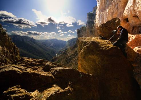 ULTREIA RANDO © Sylvain Riols PNR Grands Causses