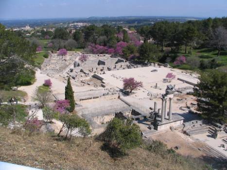 Glanum - vue d'ensemble