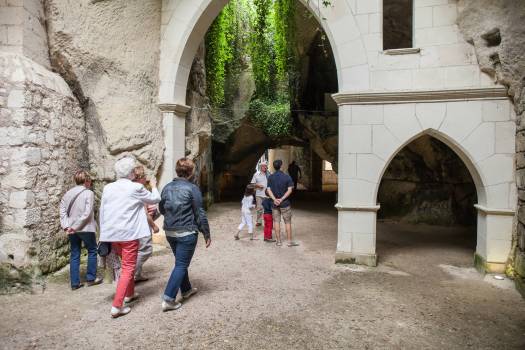 Visite des troglodytes de Souzay © Jérome Paressant