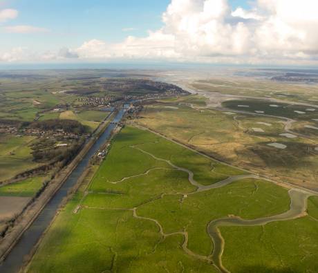 Vue PNR Baie de somme Picardie maritime