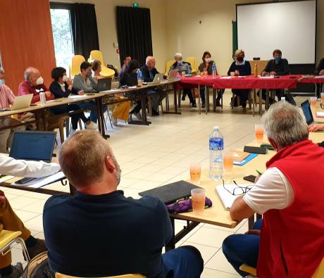 Séminaire des directeurs des PNRs sept 21 dans le PNR des Pyrénées catalanes