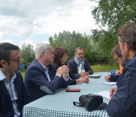 Déplacement de Michaël Weber dans le Parc des Caps et Marais d' Opale les 31 mai et 1 er juin 2022