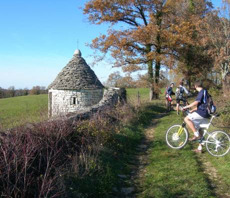 Découverte des cazelles à vélo