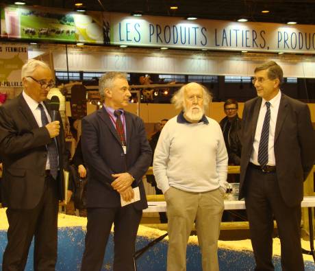 en présence du Président du Parc naturel régional de la Narbonnaise en Méditerranée, Bernard Devic