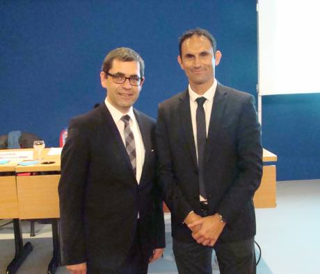 Michaël Weber, Président de la Fédération des Parcs naturels régionaux de France avec Philippe Gamen,  1er vice-président délégué, président du PNR Massif des Bauges